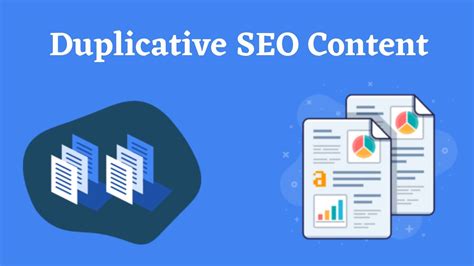 Duplicate content seo. Things To Know About Duplicate content seo. 